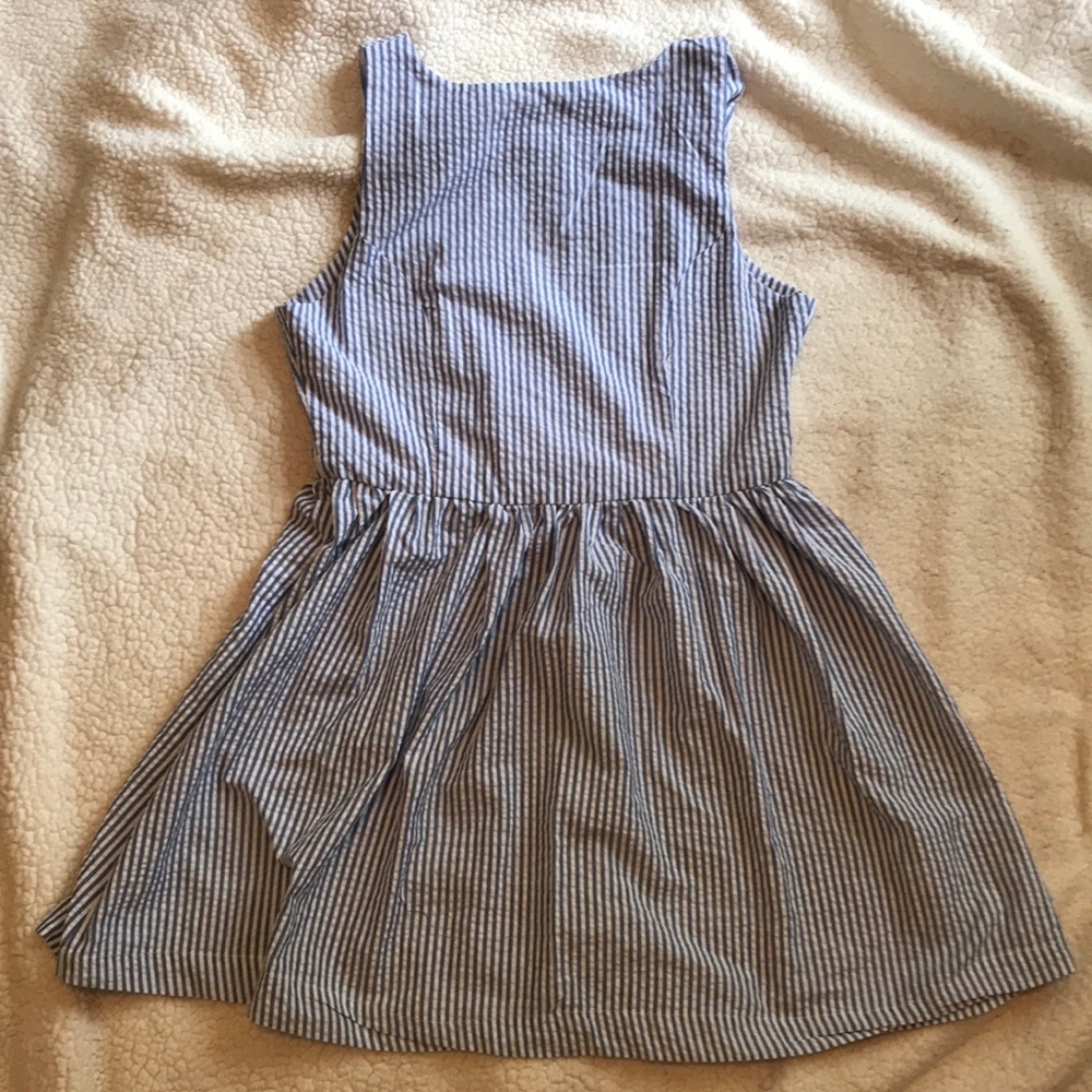 Seersucker Dress